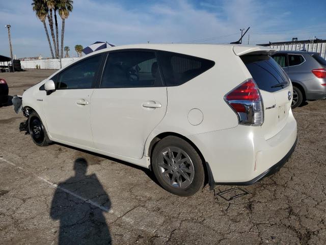 JTDZN3EU4HJ058141 - 2017 TOYOTA PRIUS V WHITE photo 2