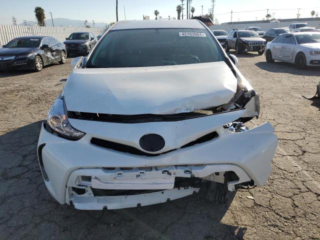 JTDZN3EU4HJ058141 - 2017 TOYOTA PRIUS V WHITE photo 5