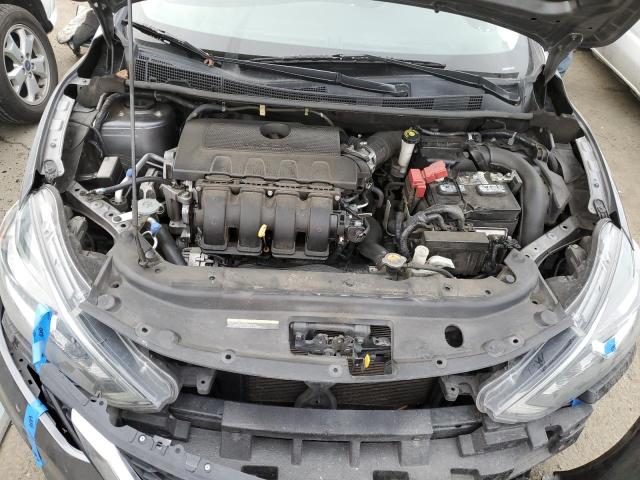 3N1AB7AP5KY317450 - 2019 NISSAN SENTRA S GRAY photo 11