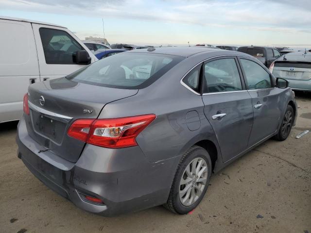 3N1AB7AP5KY317450 - 2019 NISSAN SENTRA S GRAY photo 3