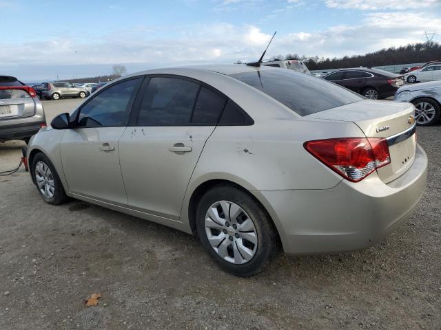 1G1PA5SG3D7308059 - 2013 CHEVROLET CRUZE LS GOLD photo 2