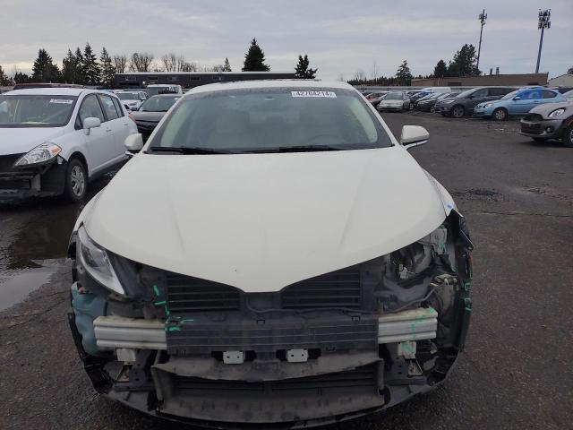 3LN6L2GK0DR812114 - 2013 LINCOLN MKZ WHITE photo 5