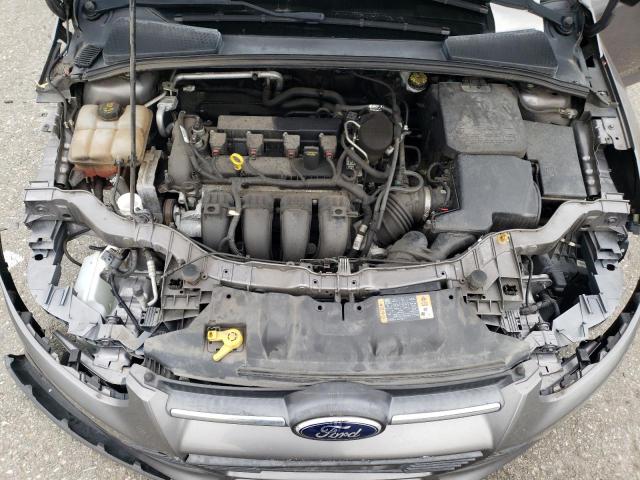 1FADP3K22EL453920 - 2014 FORD FOCUS SE GRAY photo 11