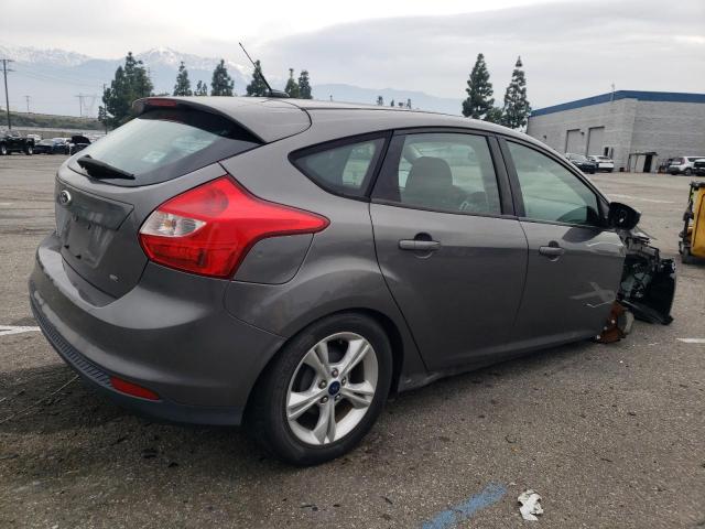 1FADP3K22EL453920 - 2014 FORD FOCUS SE GRAY photo 3