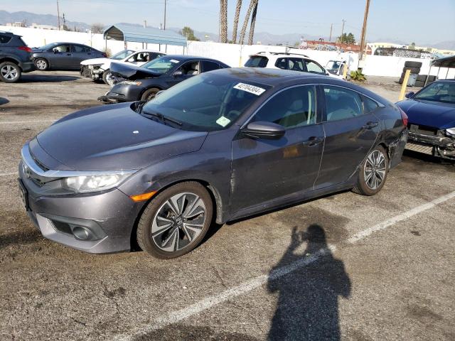 2HGFC1F42GH633396 - 2016 HONDA CIVIC EX GRAY photo 1