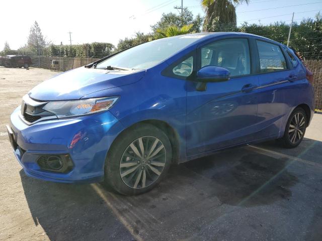 3HGGK5H89KM706322 - 2019 HONDA FIT EX BLUE photo 1