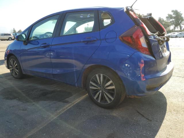 3HGGK5H89KM706322 - 2019 HONDA FIT EX BLUE photo 2