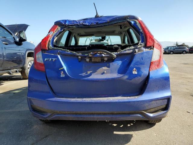 3HGGK5H89KM706322 - 2019 HONDA FIT EX BLUE photo 6