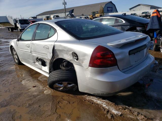 2G2WP522551298272 - 2005 PONTIAC GRAND PRIX SILVER photo 2