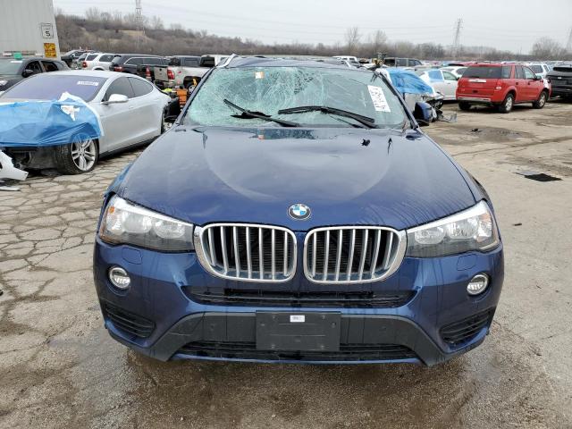 5UXWX9C57G0D80340 - 2016 BMW X3 XDRIVE28I BLUE photo 5