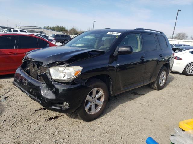 JTEDS41A982065421 - 2008 TOYOTA HIGHLANDER BLACK photo 1