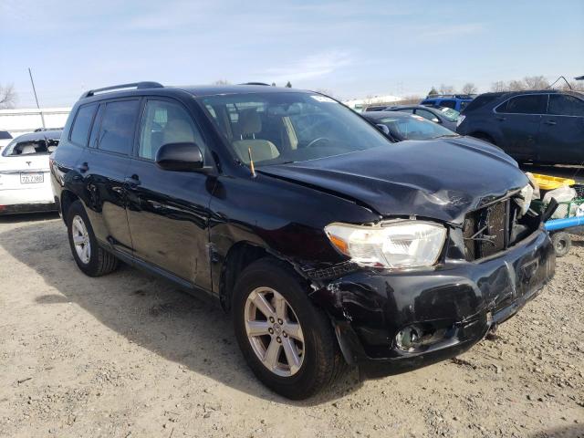 JTEDS41A982065421 - 2008 TOYOTA HIGHLANDER BLACK photo 4