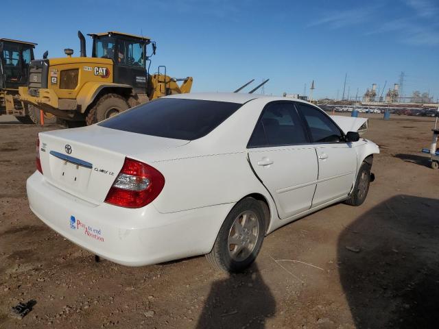 4T1BE32K24U327620 - 2004 TOYOTA CAMRY LE WHITE photo 3