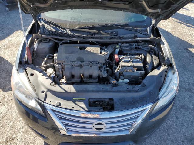 3N1AB7AP8FY334068 - 2015 NISSAN SENTRA S TEAL photo 11