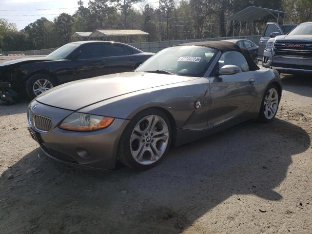 4USBT534X3LU02083 - 2003 BMW Z4 3.0 GRAY photo 1