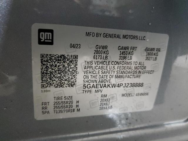 5GAEVAKW4PJ238888 - 2023 BUICK ENCLAVE ESSENCE 银色 照片 14