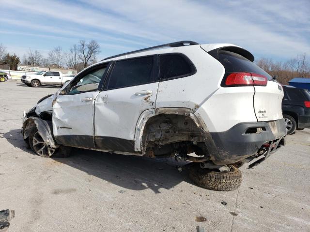 1C4PJMBS7HW612674 - 2017 JEEP CHEROKEE TRAILHAWK WHITE photo 2