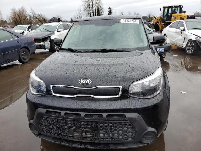 KNDJN2A20E7065088 - 2014 KIA SOUL BLACK photo 5