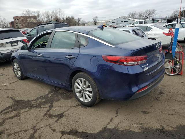 5XXGT4L3XJG220071 - 2018 KIA OPTIMA LX BLUE photo 2