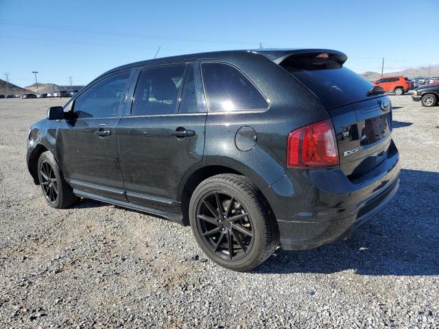 2FMDK3AK8DBE34485 - 2013 FORD EDGE SPORT BLACK photo 2