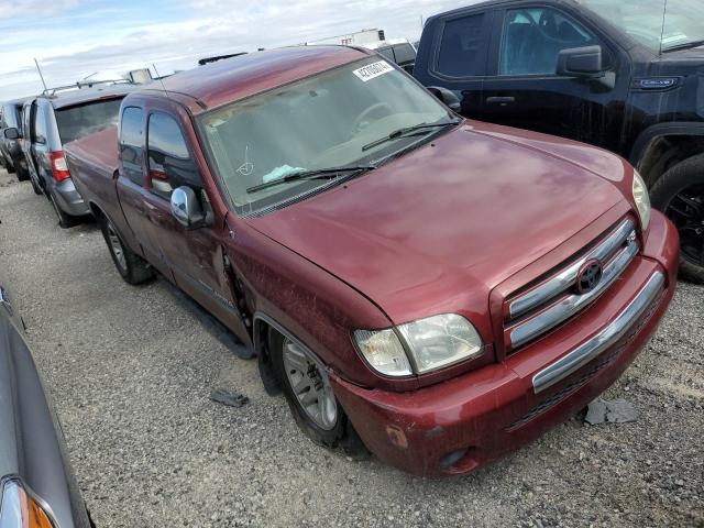 5TBRT34133S419778 - 2003 TOYOTA TUNDRA ACCESS CAB SR5 RED photo 4