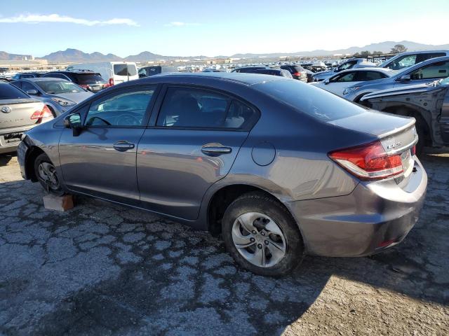 19XFB2F53EE224476 - 2014 HONDA CIVIC LX GRAY photo 2