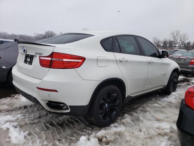 5UXFG8C58EL592795 - 2014 BMW X6 XDRIVE50I WHITE photo 3