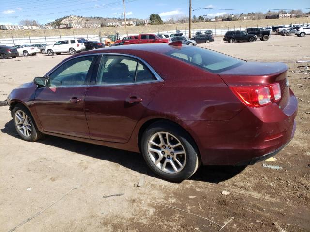 1G11C5SL5FF288225 - 2015 CHEVROLET MALIBU 1LT ბურგუნდია ფოტო 2