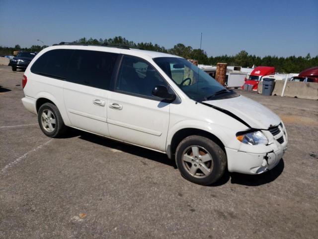 2D4GP44L45R557306 - 2005 DODGE GRAND CARA SXT WHITE photo 4