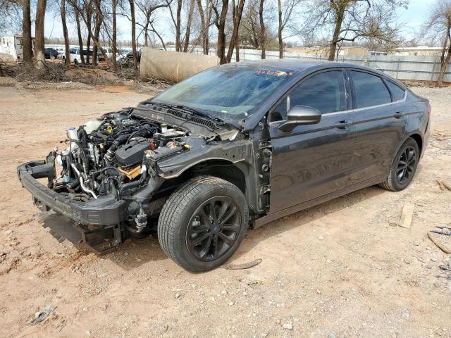 3FA6P0HD6LR256893 - 2020 FORD FUSION SE GRAY photo 1