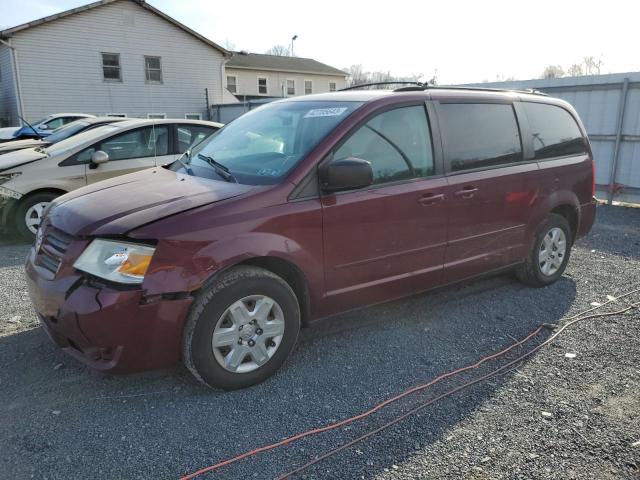 2D8HN44E59R596180 - 2009 DODGE GRAND CARA SE MAROON photo 1