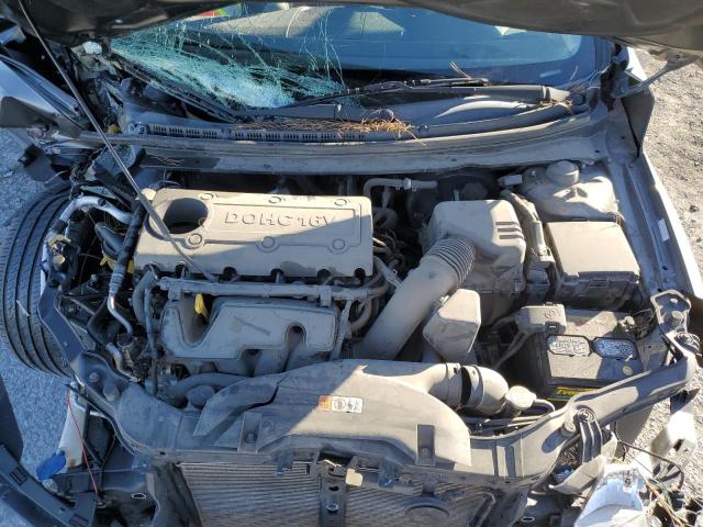 KNAFW4A35D5700627 - 2013 KIA FORTE SX GRAY photo 11