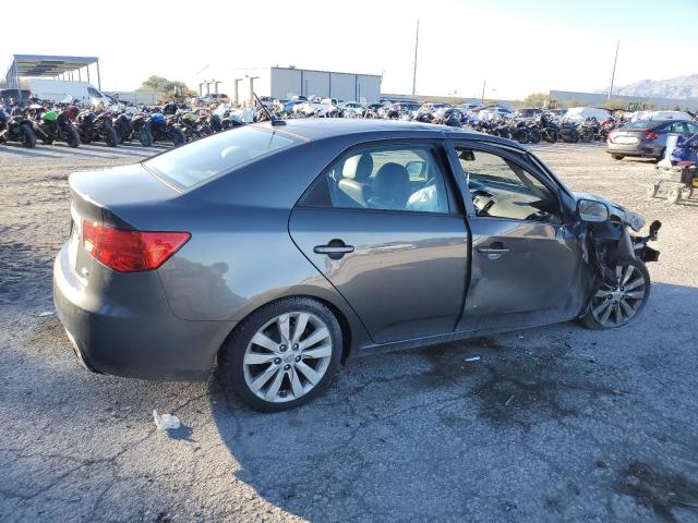 KNAFW4A35D5700627 - 2013 KIA FORTE SX GRAY photo 3