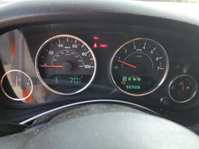 1C4HJWEG9CL219017 - 2012 JEEP WRANGLER U SAHARA SILVER photo 9