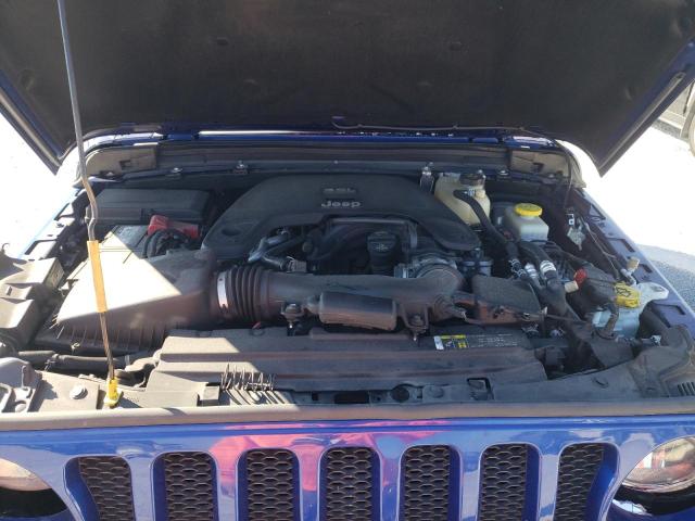 1C4HJXDG7JW181449 - 2018 JEEP WRANGLER U SPORT Синій фото 11