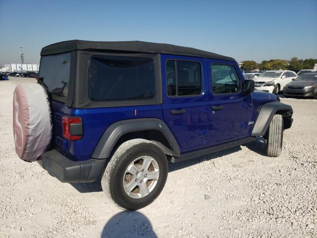 1C4HJXDG7JW181449 - 2018 JEEP WRANGLER U SPORT Синій фото 3