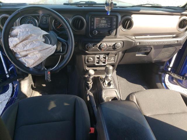 1C4HJXDG7JW181449 - 2018 JEEP WRANGLER U SPORT Синій фото 8