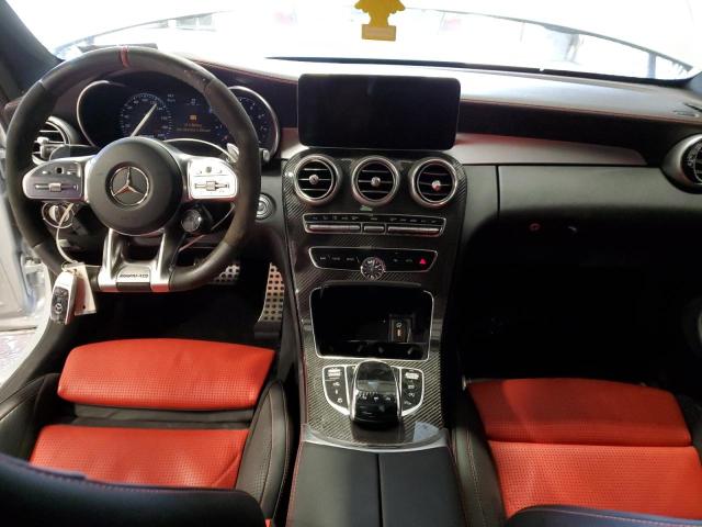 W1KWJ8HB7MG099852 - 2021 MERCEDES-BENZ C 63 AMG-S SILVER photo 8