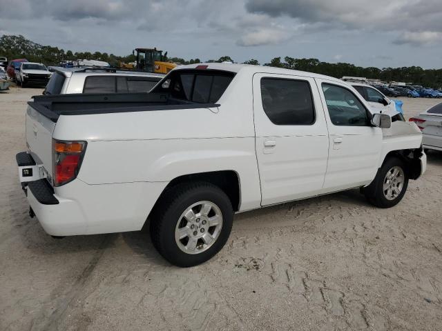 2HJYK16578H541619 - 2008 HONDA RIDGELINE RTL WHITE photo 3
