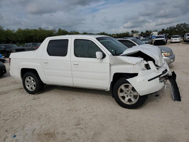 2HJYK16578H541619 - 2008 HONDA RIDGELINE RTL WHITE photo 4