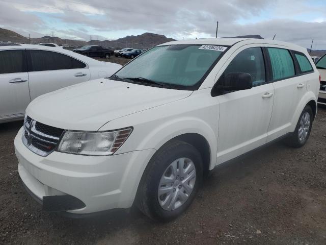 3C4PDCAB4FT708493 - 2015 DODGE JOURNEY SE WHITE photo 1