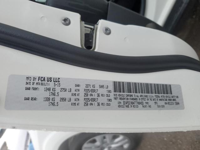 3C4PDCAB4FT708493 - 2015 DODGE JOURNEY SE WHITE photo 13