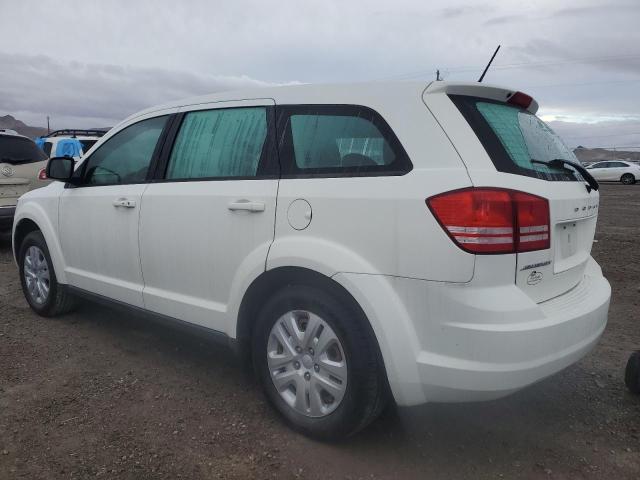 3C4PDCAB4FT708493 - 2015 DODGE JOURNEY SE WHITE photo 2