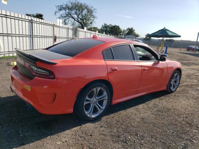 2C3CDXCT5NH103616 - 2022 DODGE CHARGER R/T ORANGE photo 3