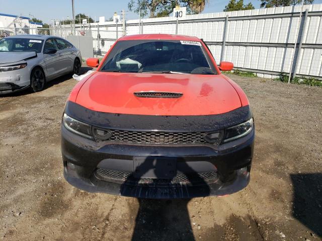 2C3CDXCT5NH103616 - 2022 DODGE CHARGER R/T ORANGE photo 5