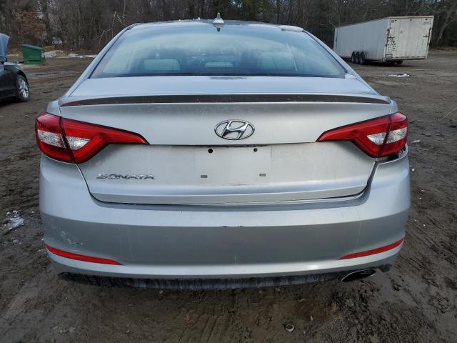 5NPE24AF7HH502786 - 2017 HYUNDAI SONATA SE SILVER photo 6