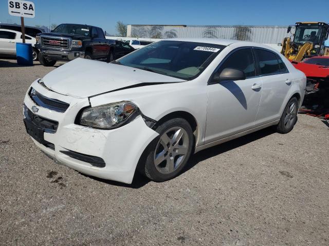 1G1ZA5EU4CF113747 - 2012 CHEVROLET MALIBU LS WHITE photo 1