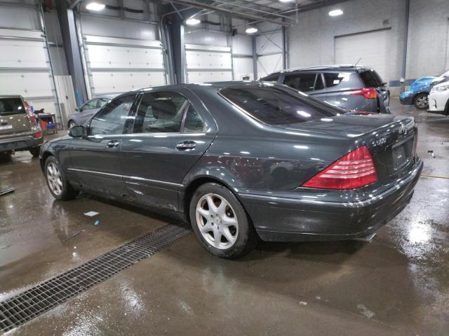 WDBNG84J03A374088 - 2003 MERCEDES-BENZ S 500 4MATIC GRAY photo 2