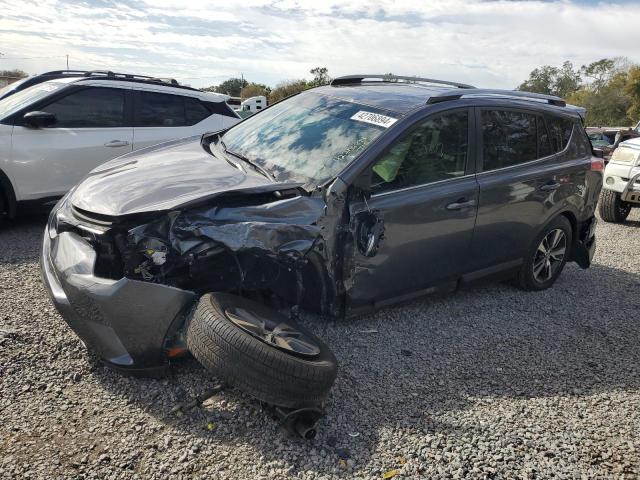 JTMWFREV0HJ115897 - 2017 TOYOTA RAV4 XLE GRAY photo 1