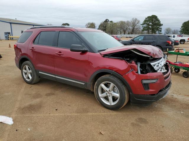 1FM5K7D8XKGB38322 - 2019 FORD EXPLORER XLT RED photo 4